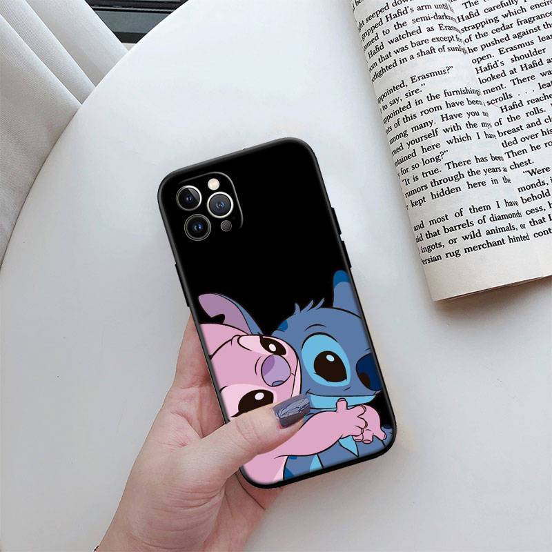 JO37 Lilo Stitch Telefonskal för Motorola Edge 50 40 30 Pro NEO Ultra Fusion Lite Plus G04 G04S G05 G15 G14 G24 G34 G35 G45 G54 G52 E32 Edge 50 5G