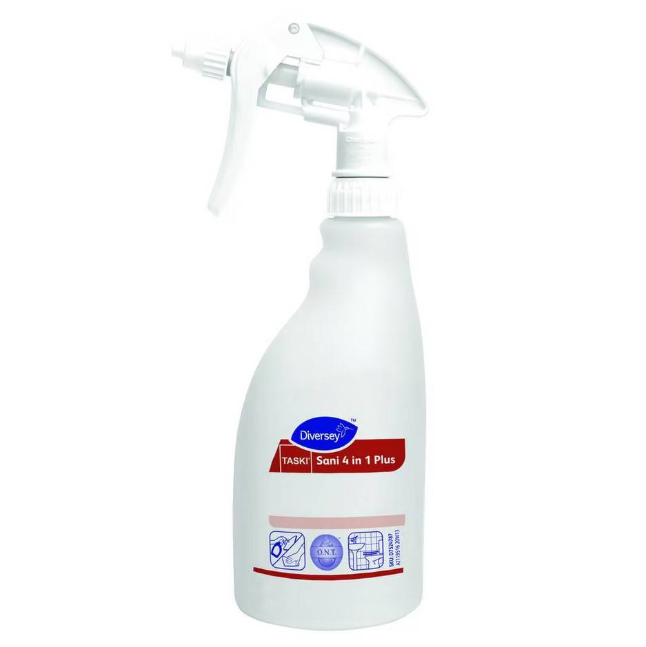 Sprayflaska Diversey Taski till Sani 4 in 1 Plus 500ml