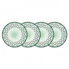 Lyngby Glas - Sorrento Asiet Dia 16 cm 4 stk. Grøn