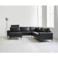 Mogens Hansen Nakkestøtte til MH 221 Sofa L: 60 cm - Premium Læder / Sort