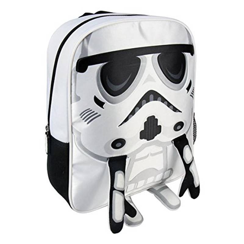 Cerdá Storm Tropper Kinder-Rucksack, 31 cm, Weiß (Blanco)