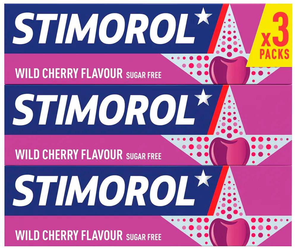 Stimorol Wild cherry 3-pak