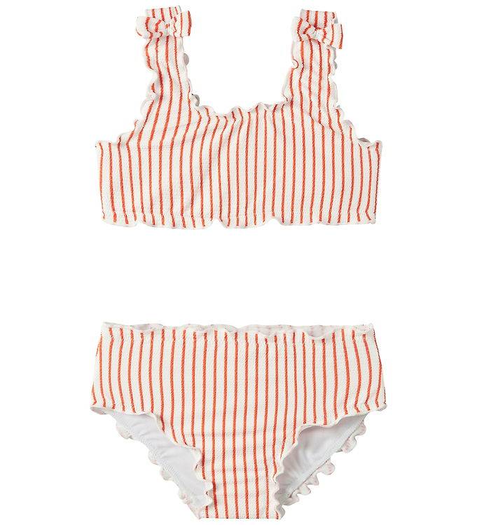 Name It Bikini - NmfZikka - Grenadine - Name It - 5-6 år (110-116) - Bikini