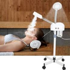 Professional Salon Spa nanosteamer 2-in-1 Face ionic electric ozonevaporizer facial steamer with magnifying light high frequency