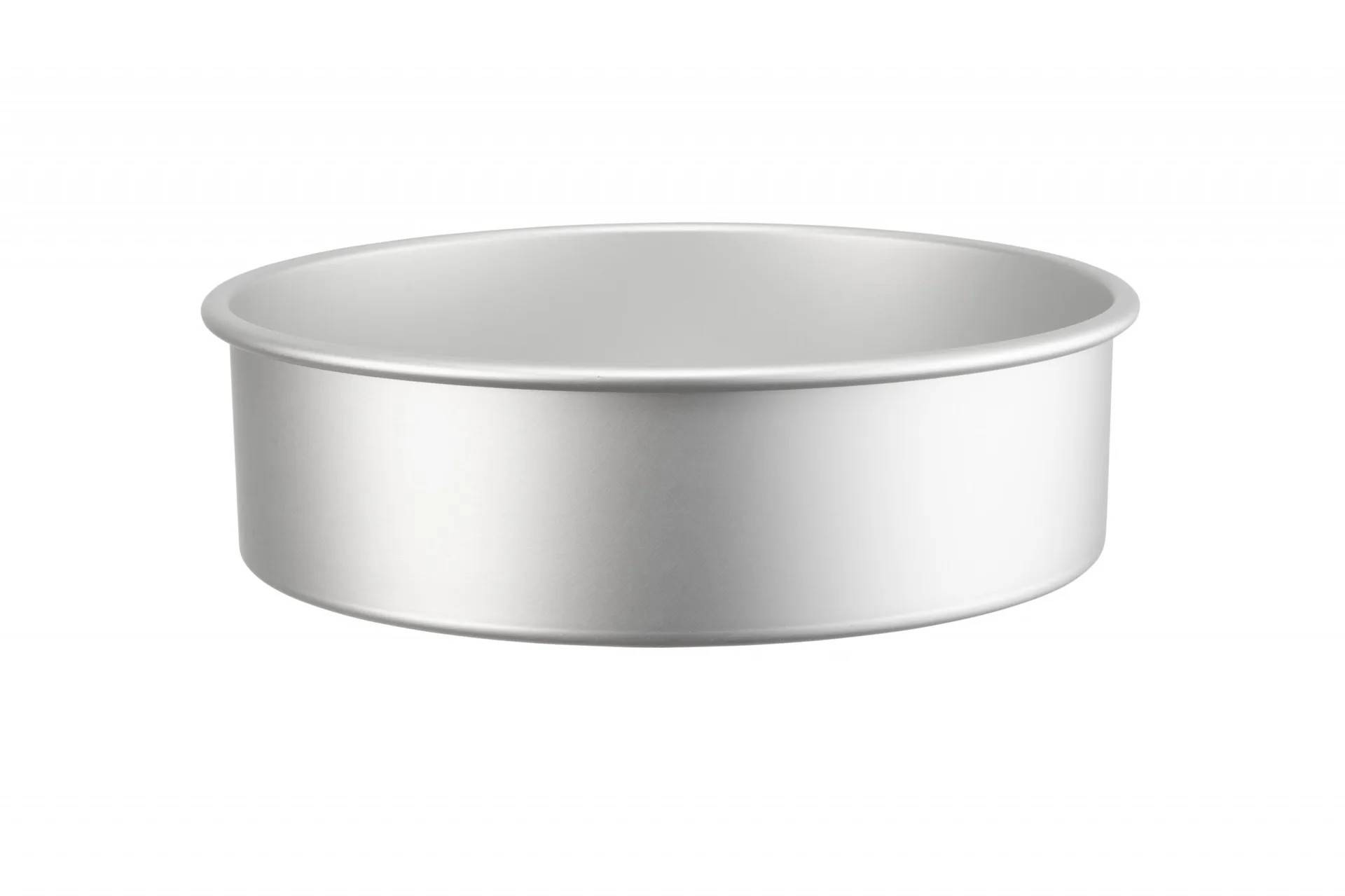 Heirol Heirol rund tårtform 25 cm - Silverfärgad