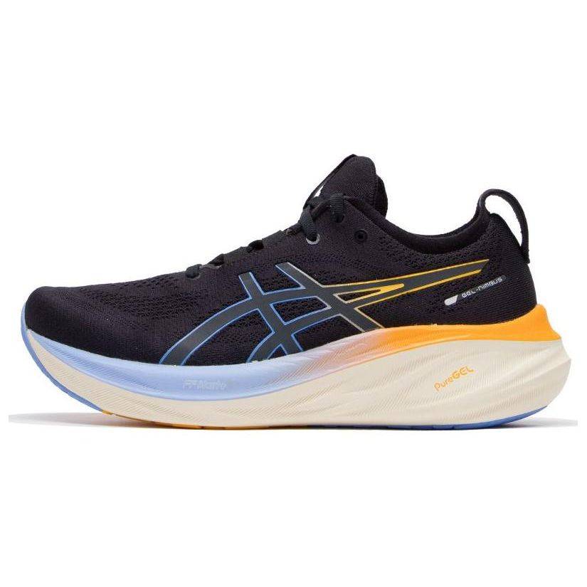 Asics Gel Nimbus 26 Lite-Show Svart Orange Gradient Herr Sneakers 1011B921-001 cm