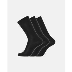 Sokker 3-pak | Økologisk uld | Sort
