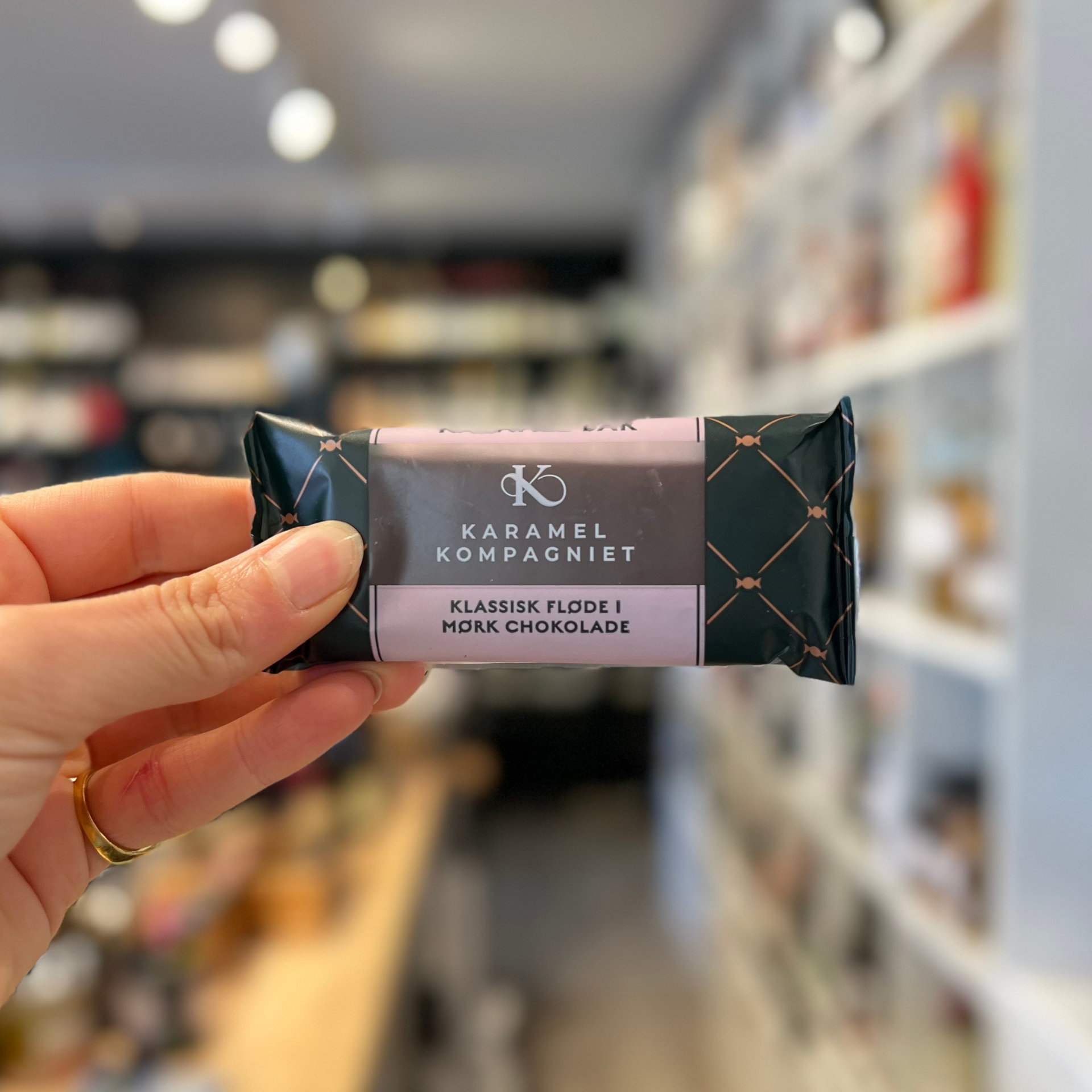 Karamel Kompagniet, Slentrebar Klassisk Fløde Mørk Chokolade