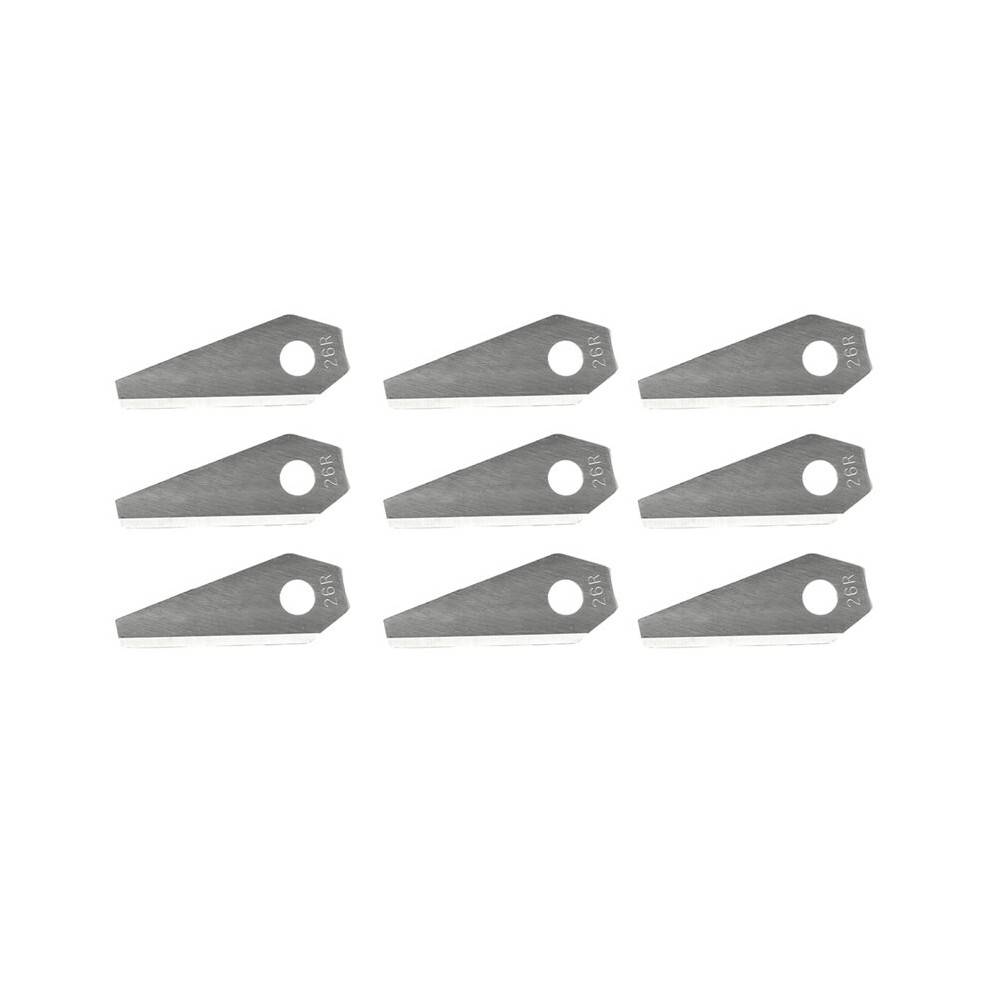 9pcs Trim Blades Lawn Mower Lawn Replacement Trim Blades for Indego Robotic Lawn Mower Gardening Power Tools