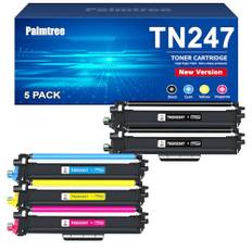 Palmtree Kompatibel für Brother TN-243CMYK Toner Brother MFC L3750CDW Brother MFC-L3750CDW Toner Brother MFC-L3770CDW TN247 TN243 TN243CMYK DCP-L3550CDW HL-L3210CW HL-L3230CDW MFC-L3730CW (5er-Pack)