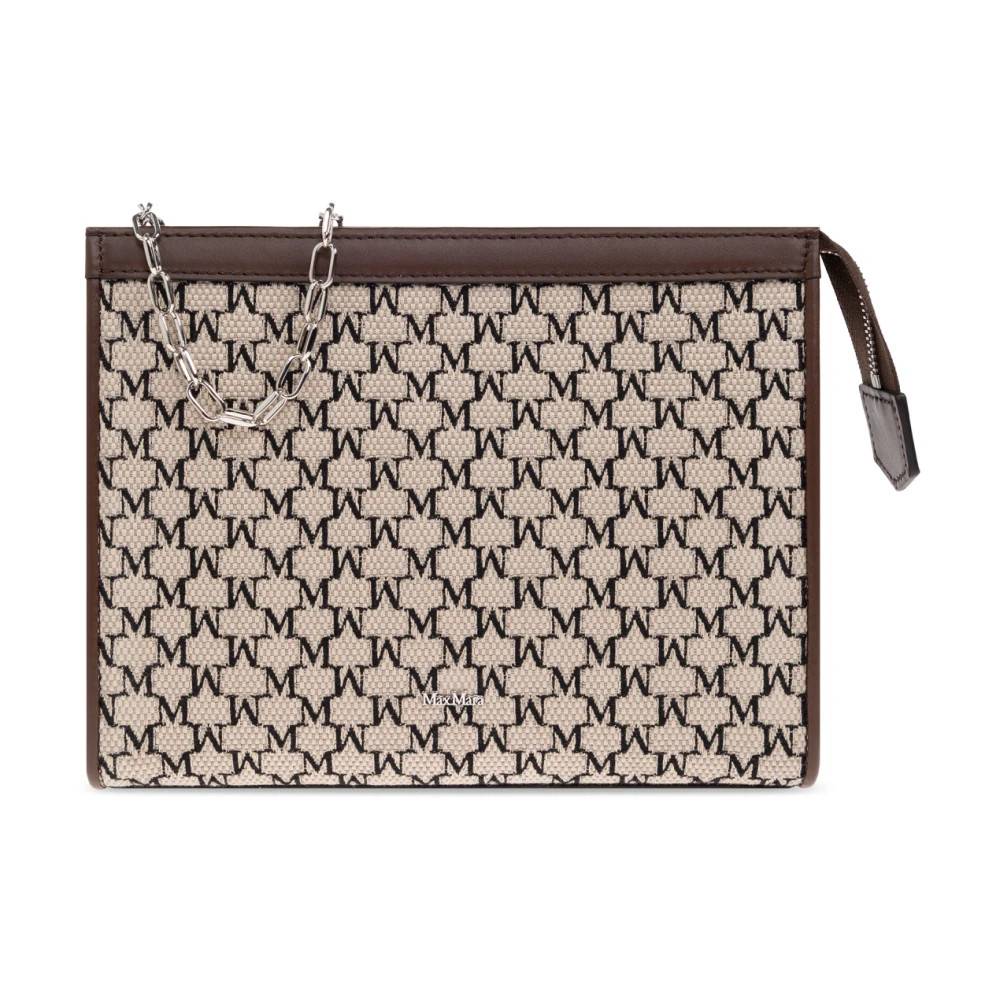 Max Mara Taske Mmtrousses - Tasker - Dame - Beige - ONE SIZE - Bomuld