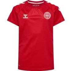 Hummel - Danmark kvindelandsholdstrøje hjemmebane - Dame  - 2XS  - Rød