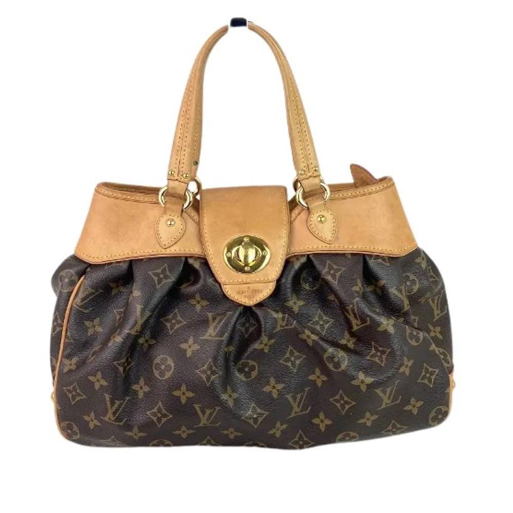 Louis Vuitton Vintage Pre-owned Boetie PM Monogram Håndtaske - Vintage - Dame - Brun - ONE SIZE - Uld
