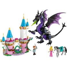Lego Maleficents Drakgestalt Klossar Disney Prinsessor 43240 slott drake figur bygg