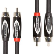 Roland RCA Phono Kabel 2 x RCA Han til 2 x RCA Han