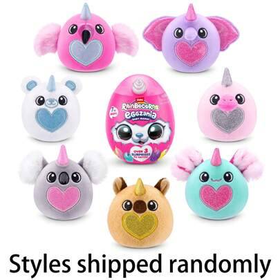 Zuru - Rainbocorns Eggzania Baby Mania Plysch 3 Överraskningar 7 Modeller - 92111 - Multifärgad (En-Storlek)