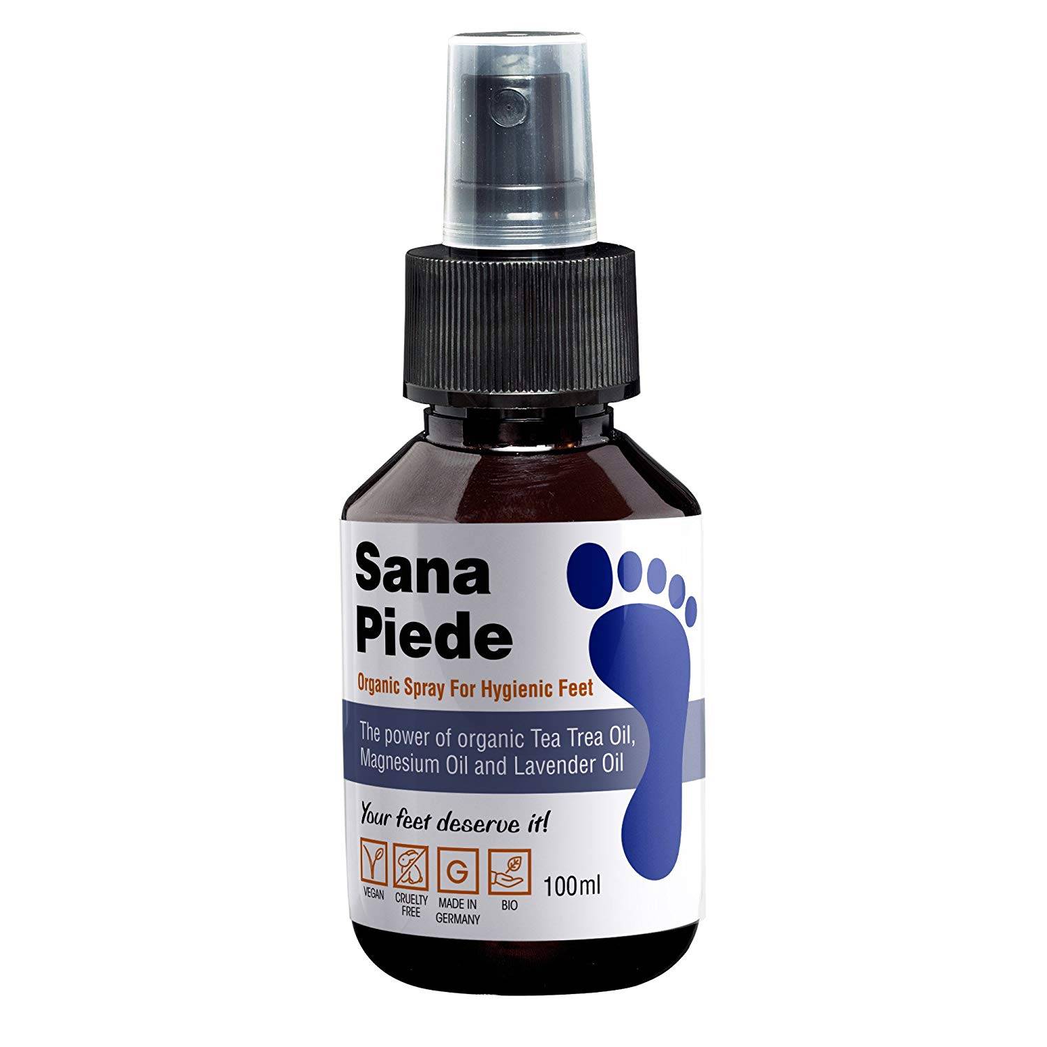 Sana Piede Fodspray til fod- og tåneglepleje - 100 ml.