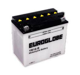 12V YB16-B MC-batteri 19Ah 176 x 101 x 157 mm