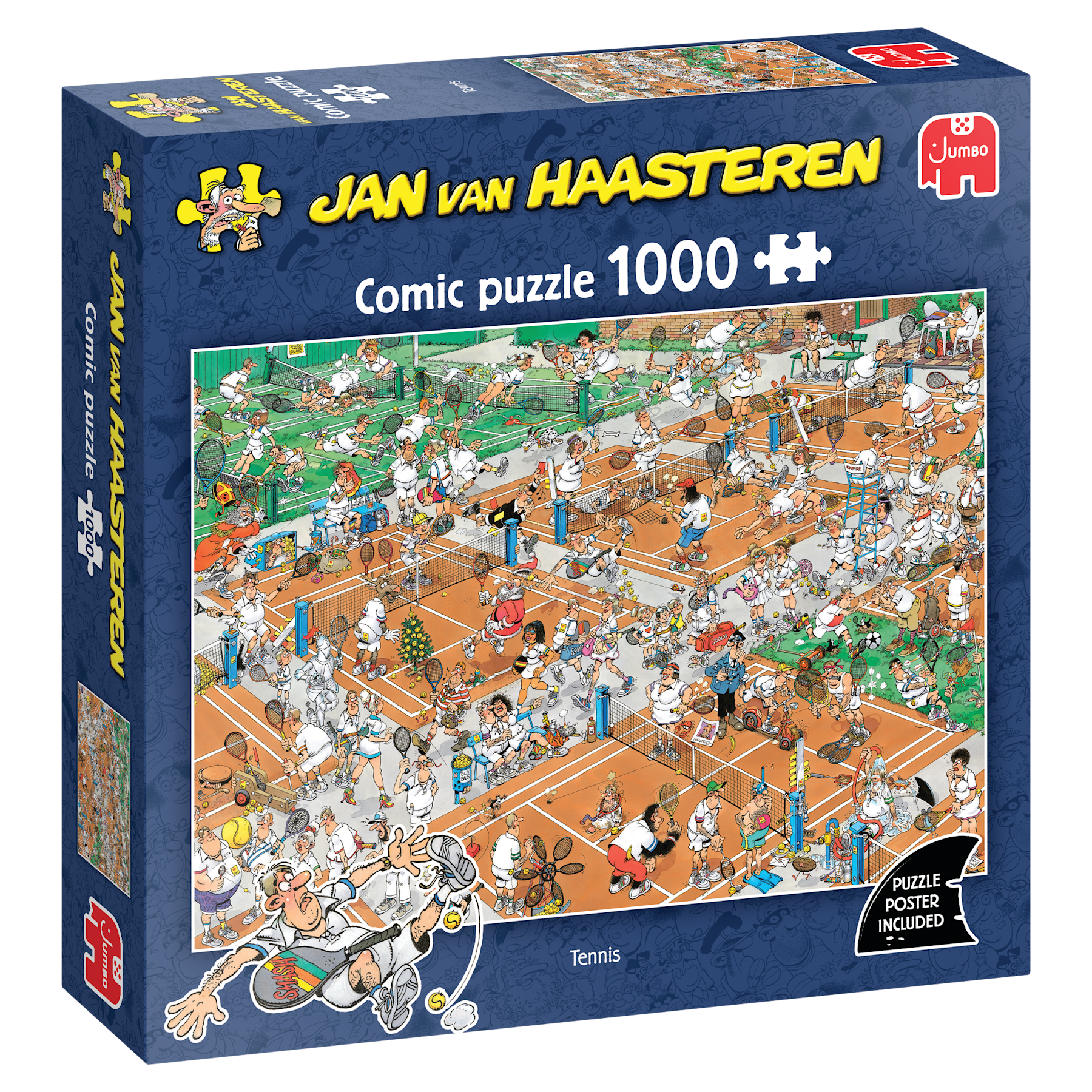 Jan Van Haasteren - Tennis (1000 Pieces)