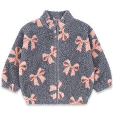 Konges Sløjd - Recycled Jody teddyfleece jakke - Blå - str. 4 år/104 cm