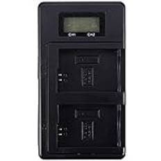 Scalewbin Np-Fw50 Kamera Batteriladdare Npfw50 Fw50 Lcd Usb Dubbelladdare för A6000 5100 A3000 A35 A55 A7S Ii Alpha 55 Alpha 7 A