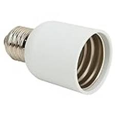 2st E27 till E40 Adapter, 110 240V Professionell värmebeständig Ljussockel Glödlampssockel Adapter Omvandlare Skruv Glödlampssockeladapter