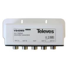 Televes - VS40WD - 4 in 1 DiSEqC switch - waterproof