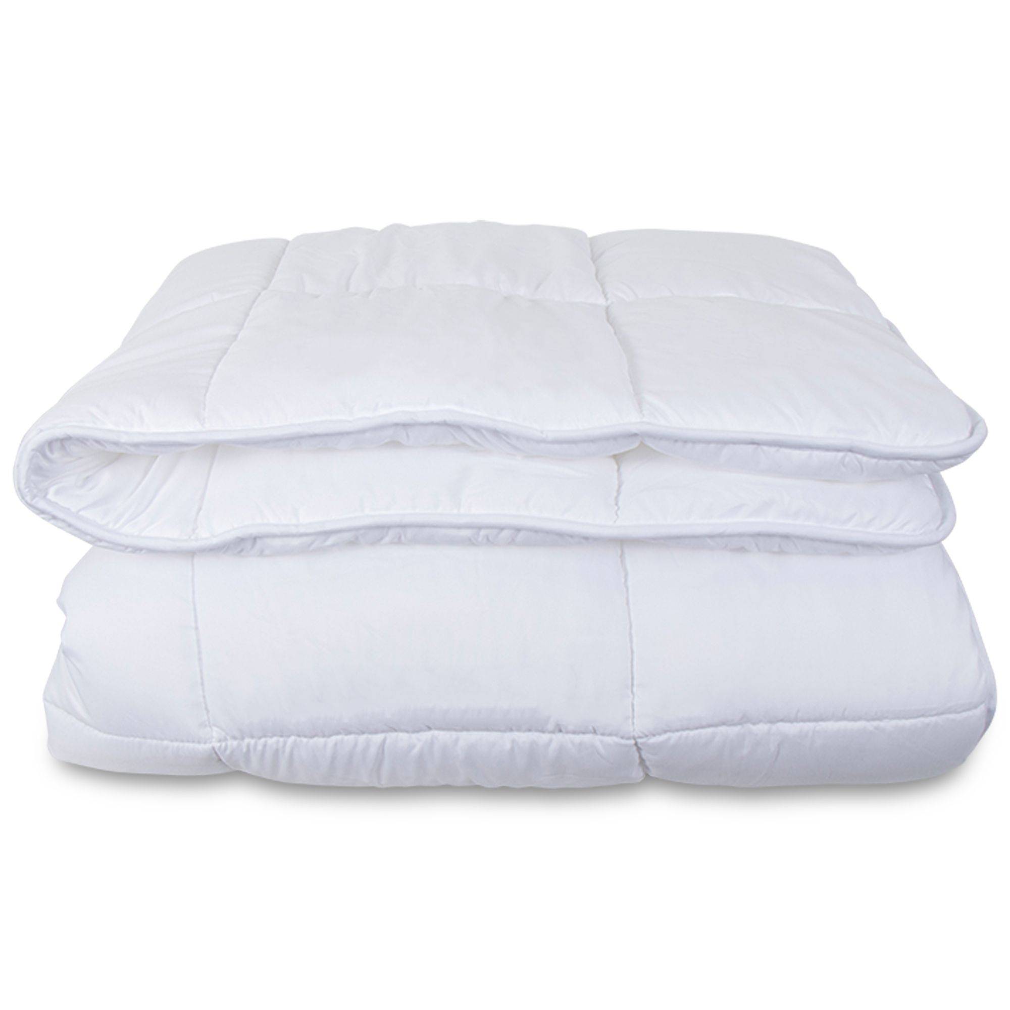 Vinter fiberdyne - Allergivenlig 2 lags termodyne - 140x220 cm - Fugt absorberende vinterdyne med hulfibre