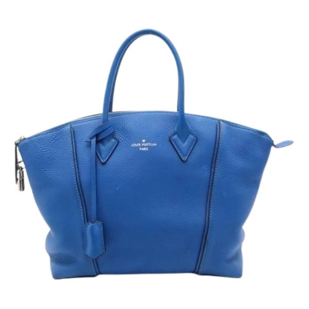 Louis Vuitton Vintage Pre-owned Vintage Håndtaske - Vintage - Dame - Blå - ONE SIZE - Læder