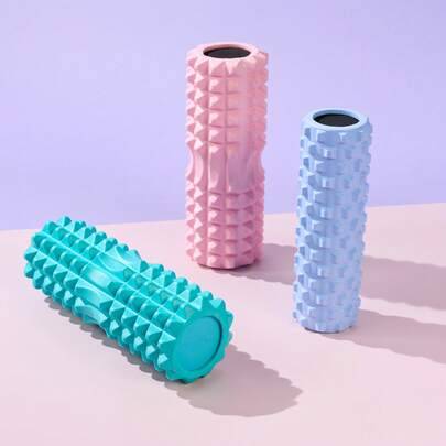 45*13 cm Foam Roller - Deep Tissue Massage Muskel Roller och Stretching Device, Intensity och Myofascial Trigger Point Release - Multifärgad (Multi-size)