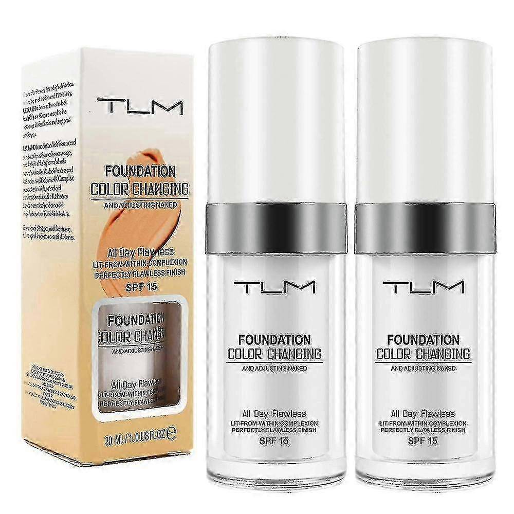 TLM Color-Changing Foundation, 2-Pack