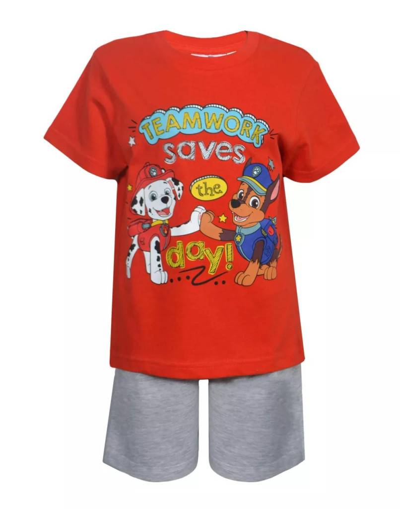 Paw Patrol kort pyjamas för barn 8 år
