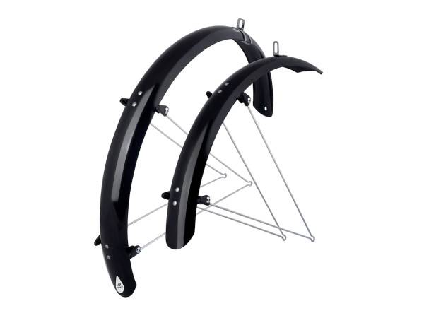 FORCE Aluflex skärmsats 26" - Svart