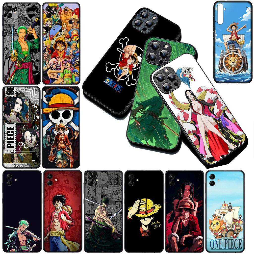 Cover for Apple iPhone 17 16 14 15 Plus Pro Max 16E ProMax + 15Plus 15+ 16+ Phone Case Roronoa Zoro Boa Hancock One Luffy Pieces