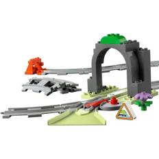 Lego Tågtunnel Och Spår – Expansionssats Byggklossar Duplo 10425 byggande lek kreativitet