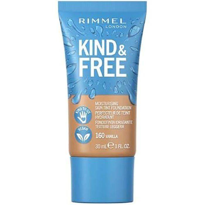 Rimmel foundation - Kind & hudutjämnare; Gratis - 150 Rosenvanilj - Fuktgivande och naturlig