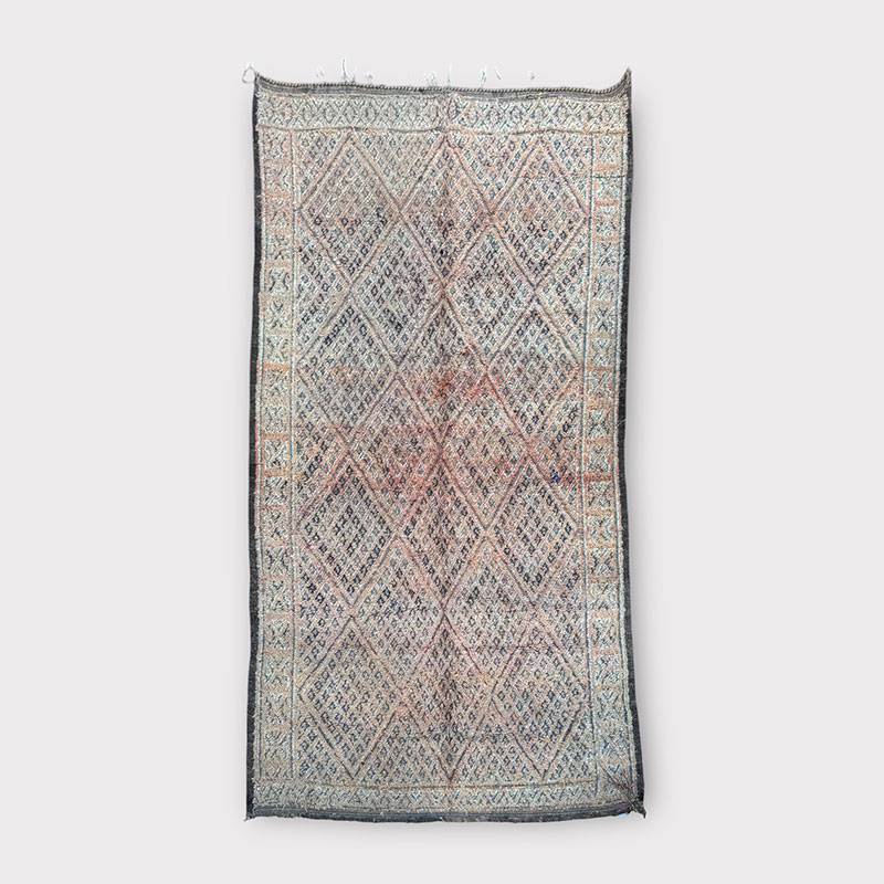 Berbertæppe vintage 185x310cm. ASIREM