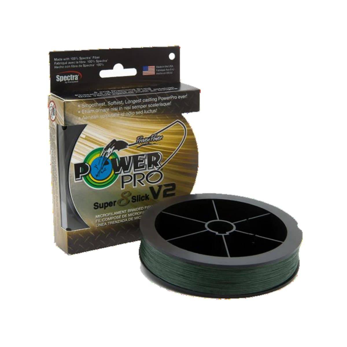 Power ProPower Pro Line PowerPro Sup 8 Slick V2 MossGreen