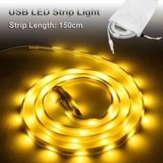 45 led bärbar camping usb-lampa 5050 tältljusbar varmvit vattentät 5v
