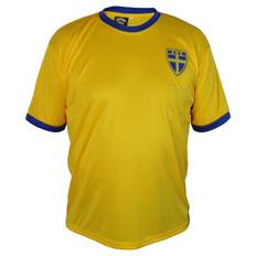 Sverigetröja - Svensk Fotbollströja - Gul/Blå - XXL