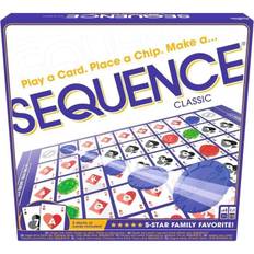 SEQUENCE Strategispel Goliath - Klassisk från USA - 2 rader med 5 - 2 spelare eller fler