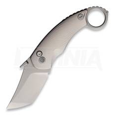Kobra Buttonlock Karambit foldekniv, Lightwashed