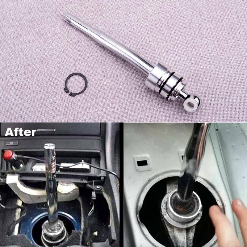 Silver Aluminiumlegering Short Throw Växellänkage med Snabbväxling Passar För BMW E30 E36 E39 E46 M3 M5 3 5 Serie gray