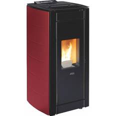 Pilleovn - Artel Elite Forrest med varmeflytning - Bordeaux - 10 kw