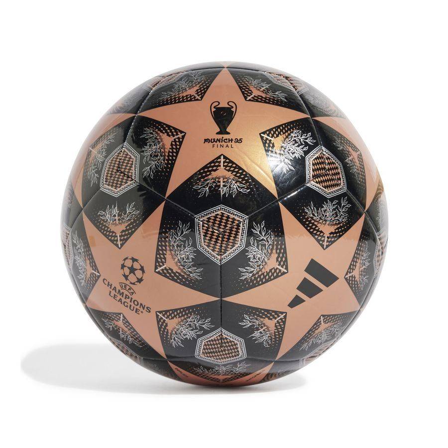 adidas Fotboll Champions League Final 2024/25 Munich Club - Svart/metallisk Koppar/silver - ['Svart', 'Silver', 'Koppar'] (Ball SZ. 3)