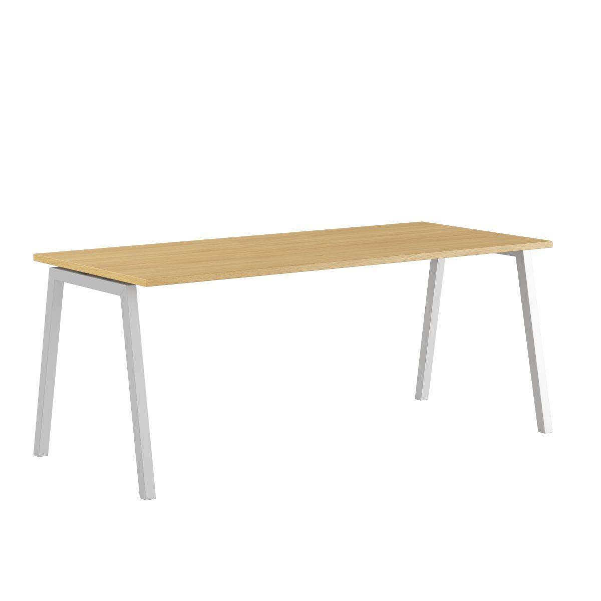 Luna A Bord 180x80cm - Eg-hvid.