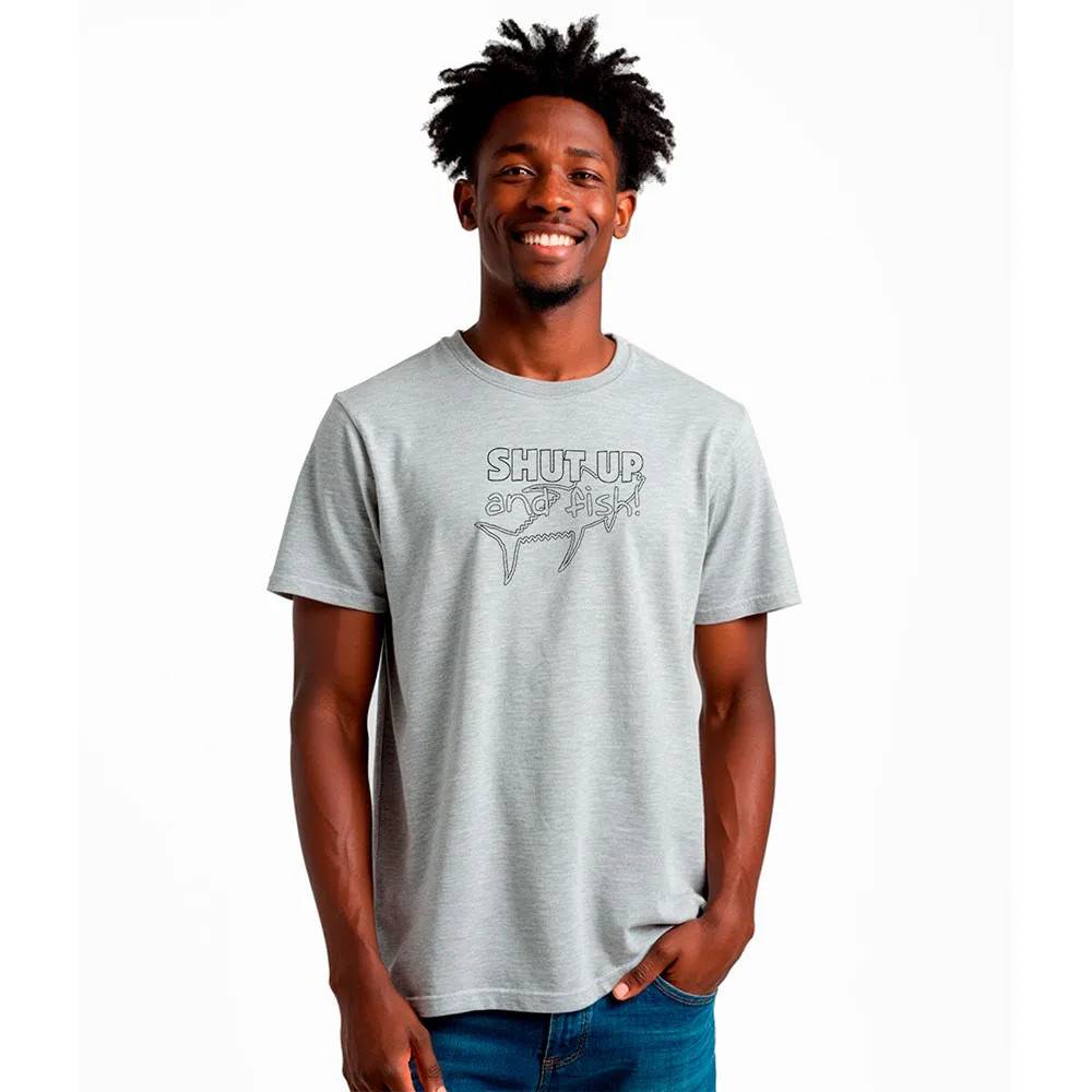 Kruskis Shut Up And Fish Eco T-shirt Med Korte ærmer