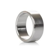 Alloy Metallic Ring - Medium / Sølv
