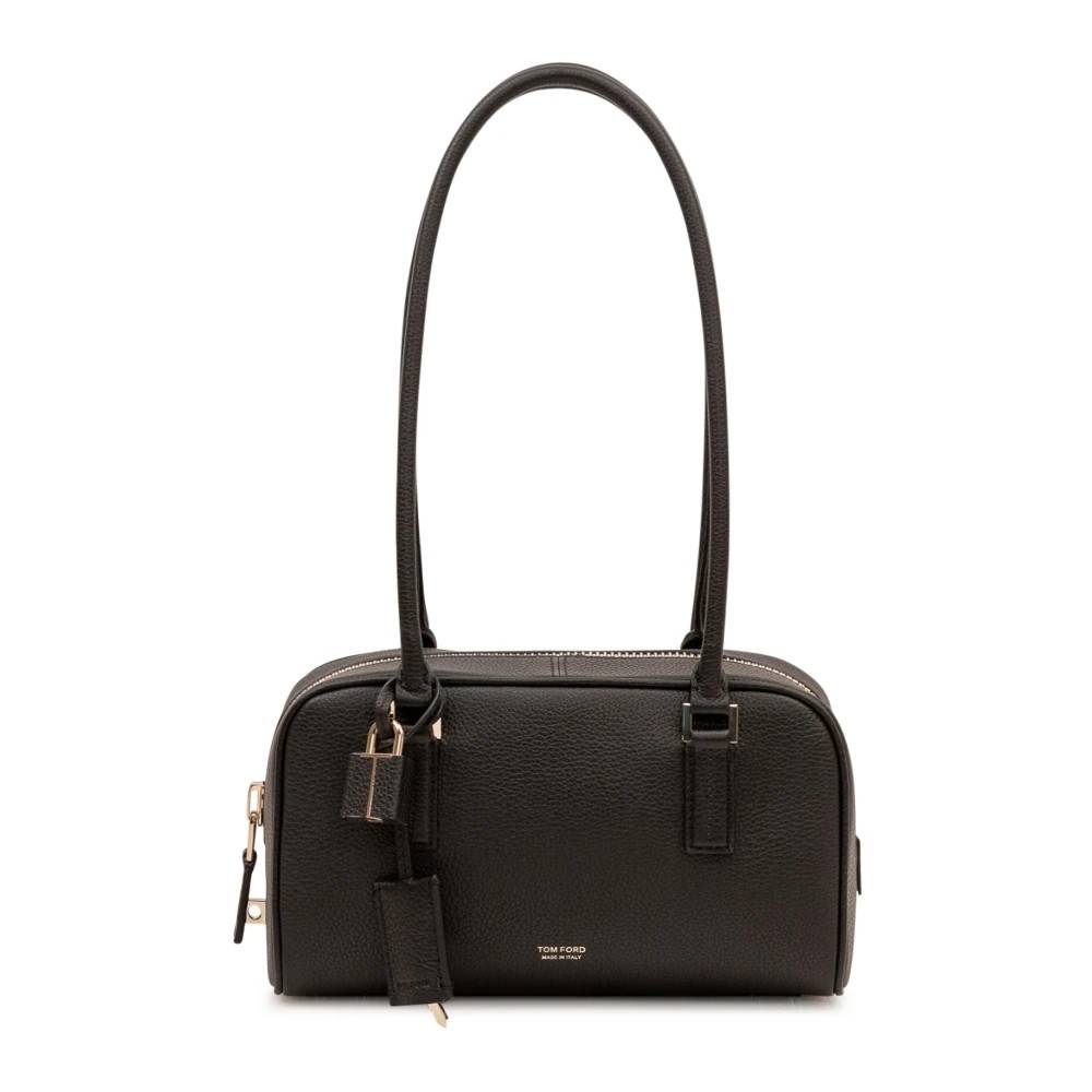 Tom Ford Mini Skuldertaske - Tasker - Dame - Sort - ONE SIZE - Uld