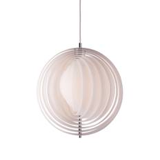 Moon Acrylic Pendant, Ø34 af Verner Panton